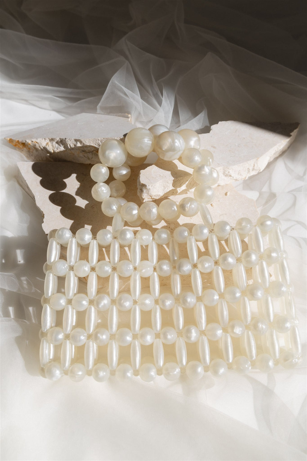 Cult Gaia Cora Pearl Beaded Wristlet HIRE