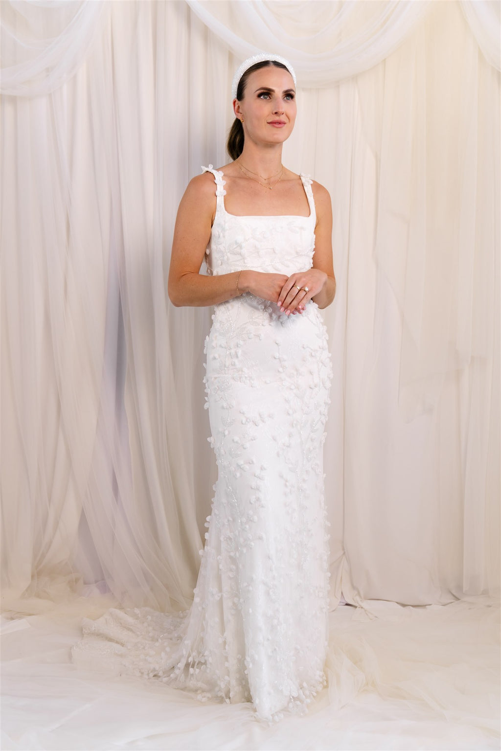 Shanna Melville Sydney Beaded Gown RL24229