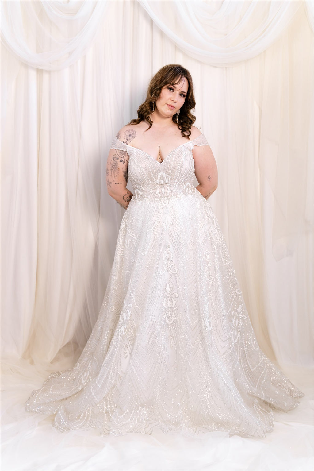 Stella York Glitter Tulle Gown - RL24208