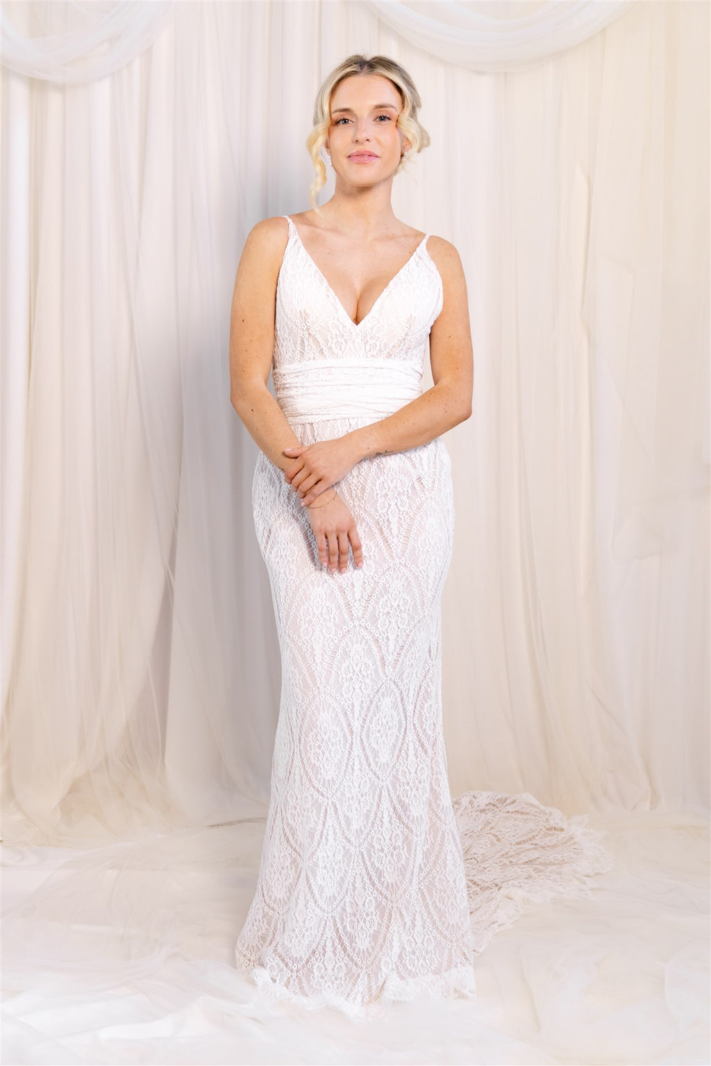Made with Love Joey Lace Gown RL24224