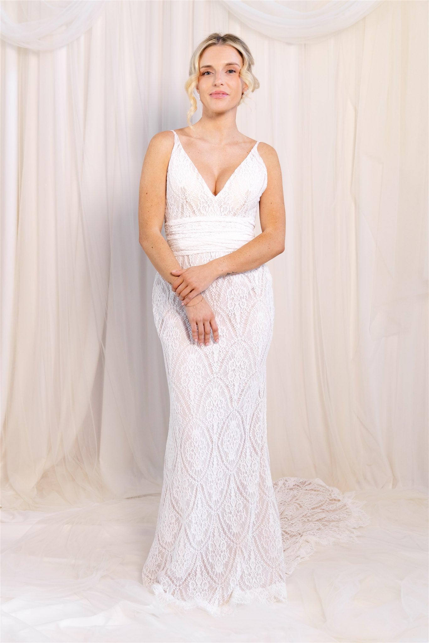 Made with Love Joey Lace Gown RL24224