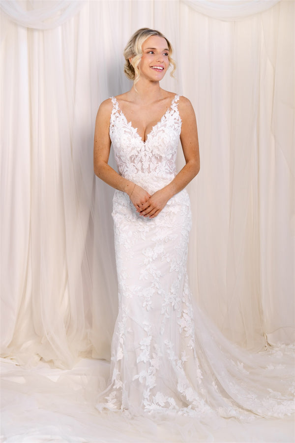 Allure Brides Lace Gown RL24143