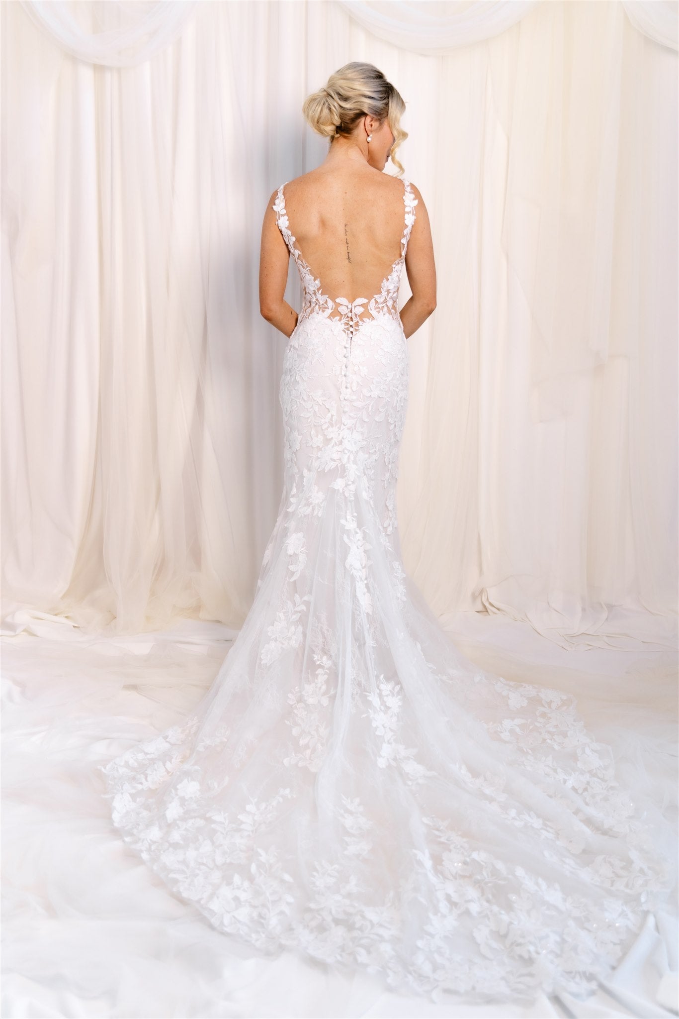 Allure Brides Lace Gown RL24143