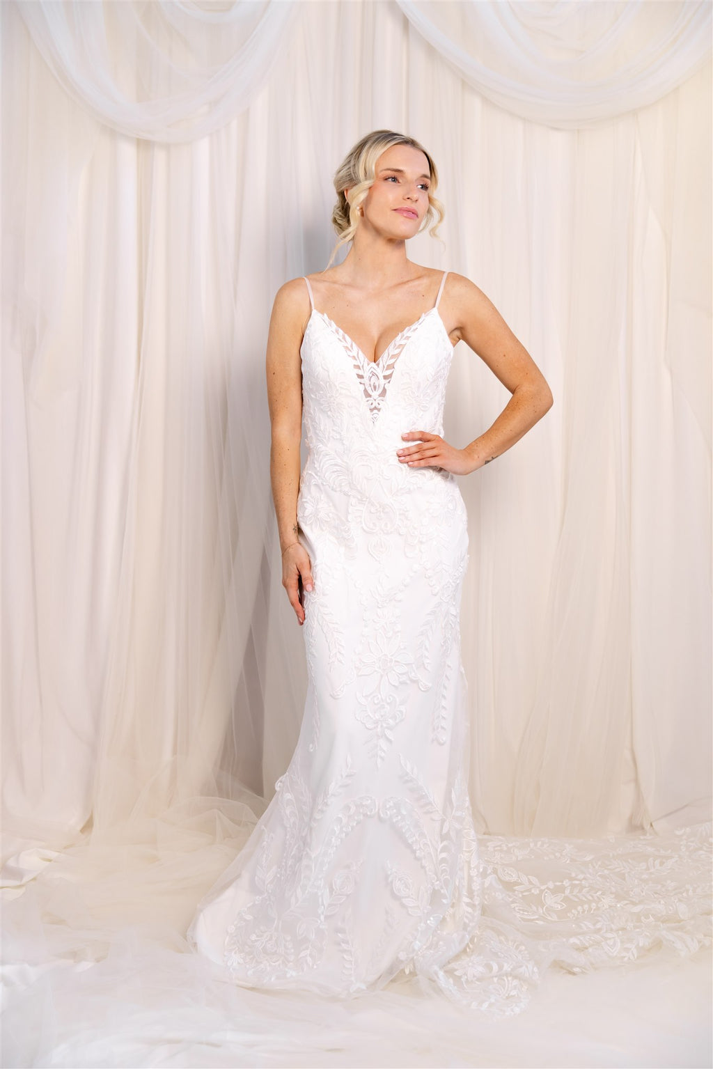 Evie Young Bridal Ziggy Lace Gown RL23247