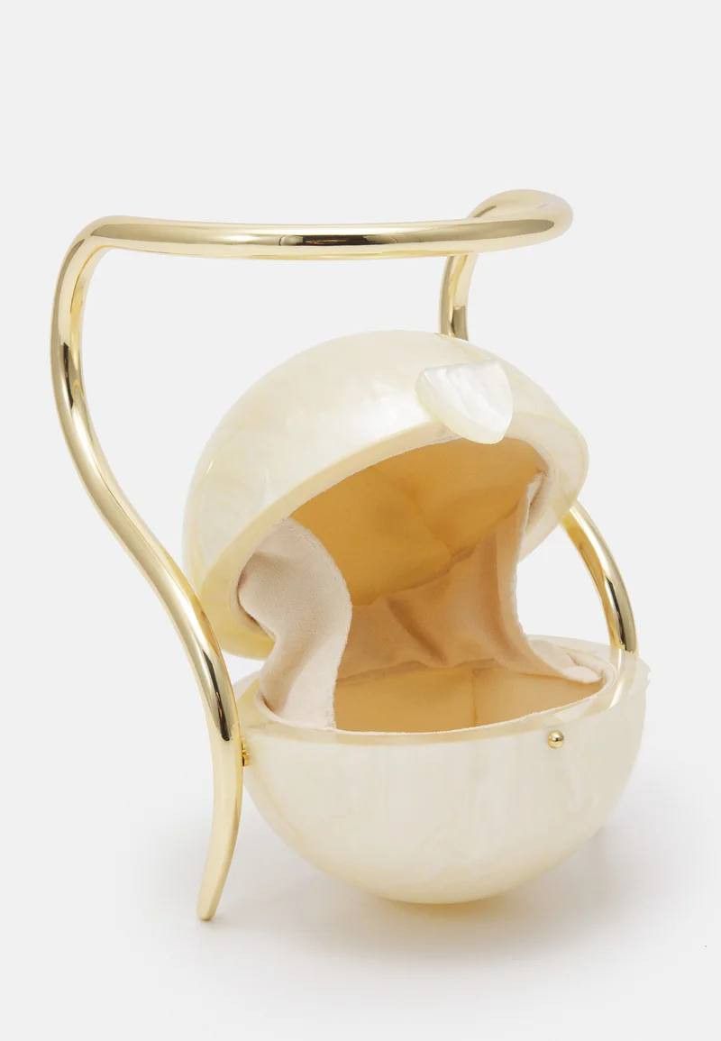 Cult Gaia Acrylic Metal Top Pearl Shaped Bag HIRE