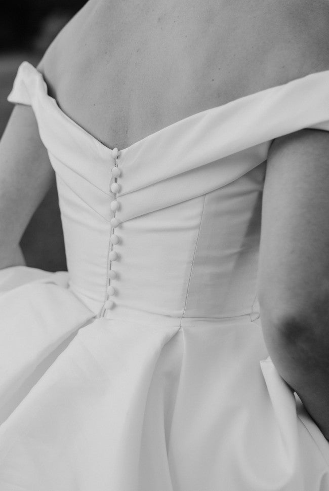 Monique Lhuillier Satin Gown