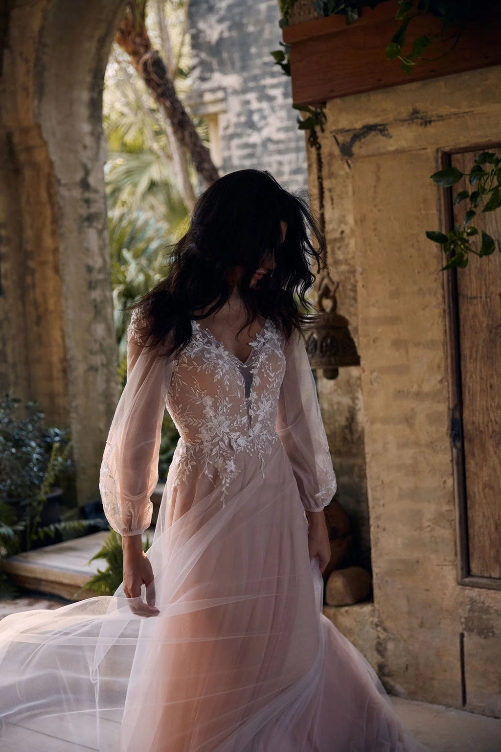 Evie Young Bridal Nude Luna Gown RL23131