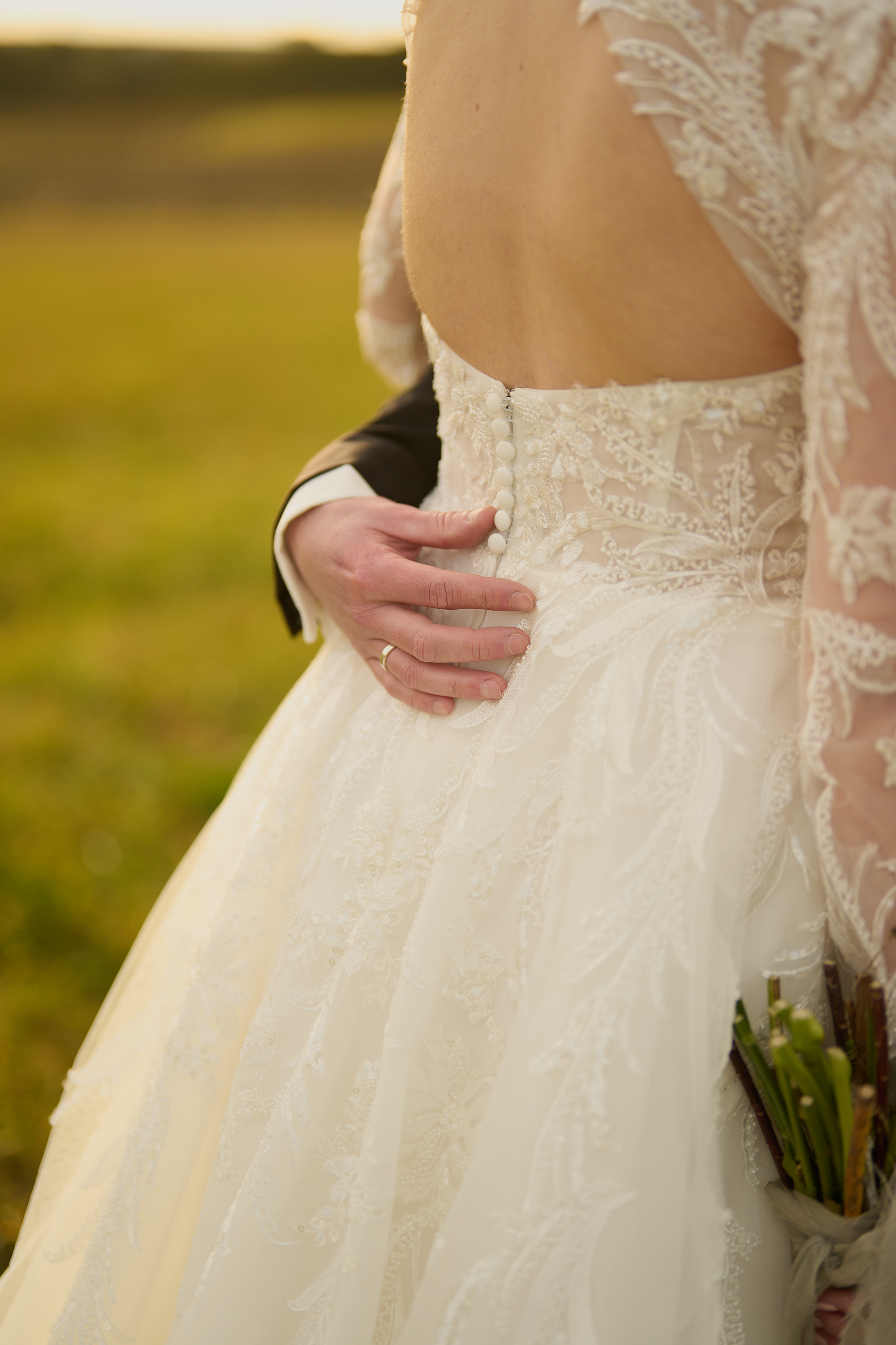 Essence of Australia Sequin Bodice and Tulle Skirt Gown