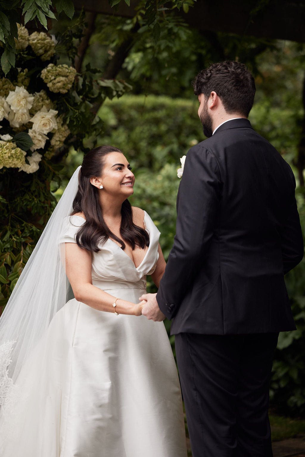 Monique Lhuillier Satin Gown RL24325