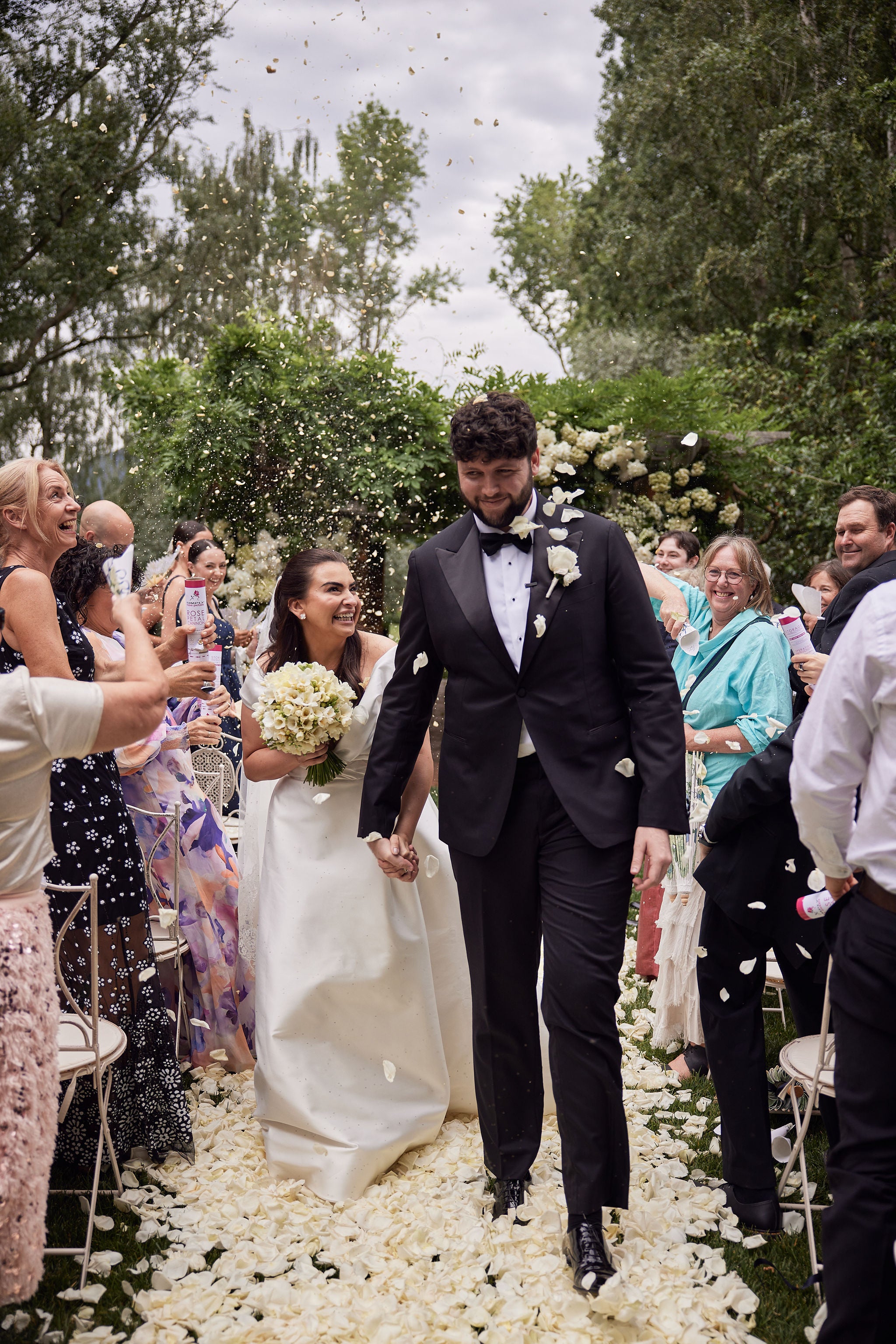 Monique Lhuillier Satin Gown RL24325