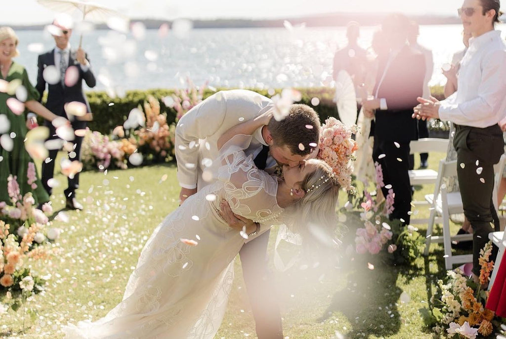 Daalarna Organza Flower Gown - RL24107