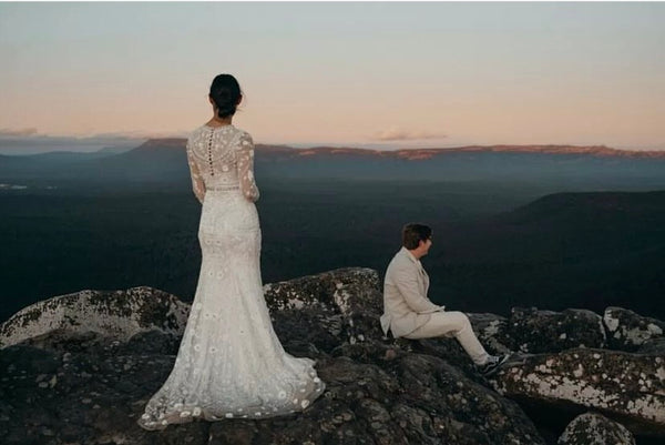 Oleg Cassini Beaded Gown - RL24121