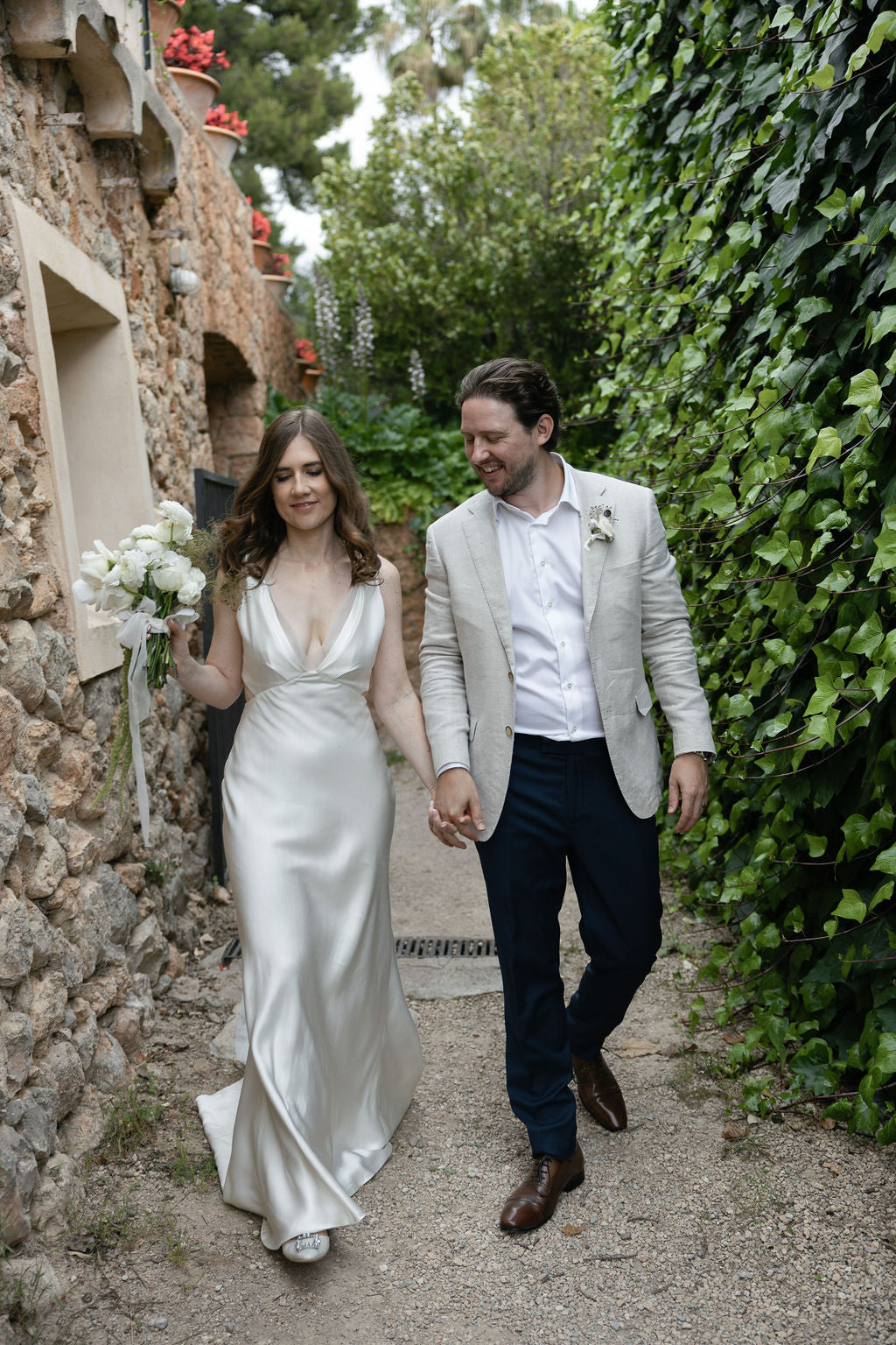 Prea James Satin Gown RL24136