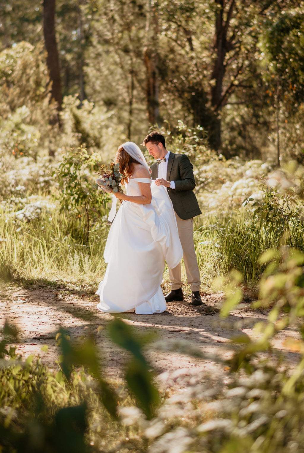 Atelier Rose Aline Mikado Gown