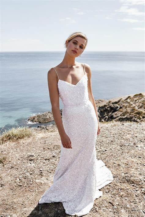 Karen Willis Holmes Anya Sequin Gown RL24184