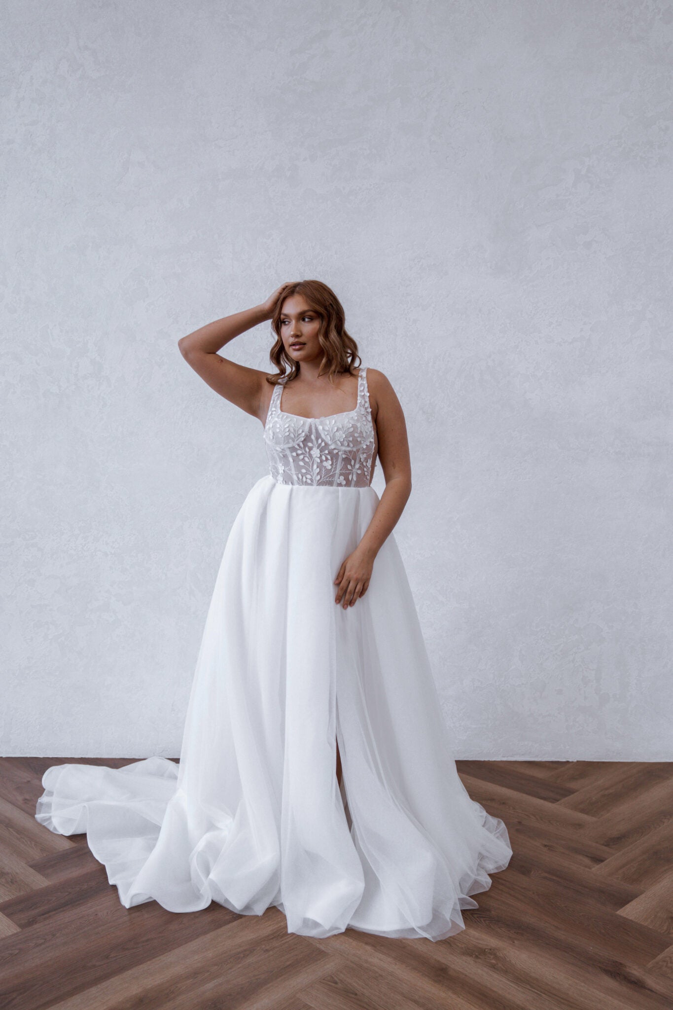 huxley flowy wedding dress Made With Love | Magnolia Monterey - Huxley Flowy