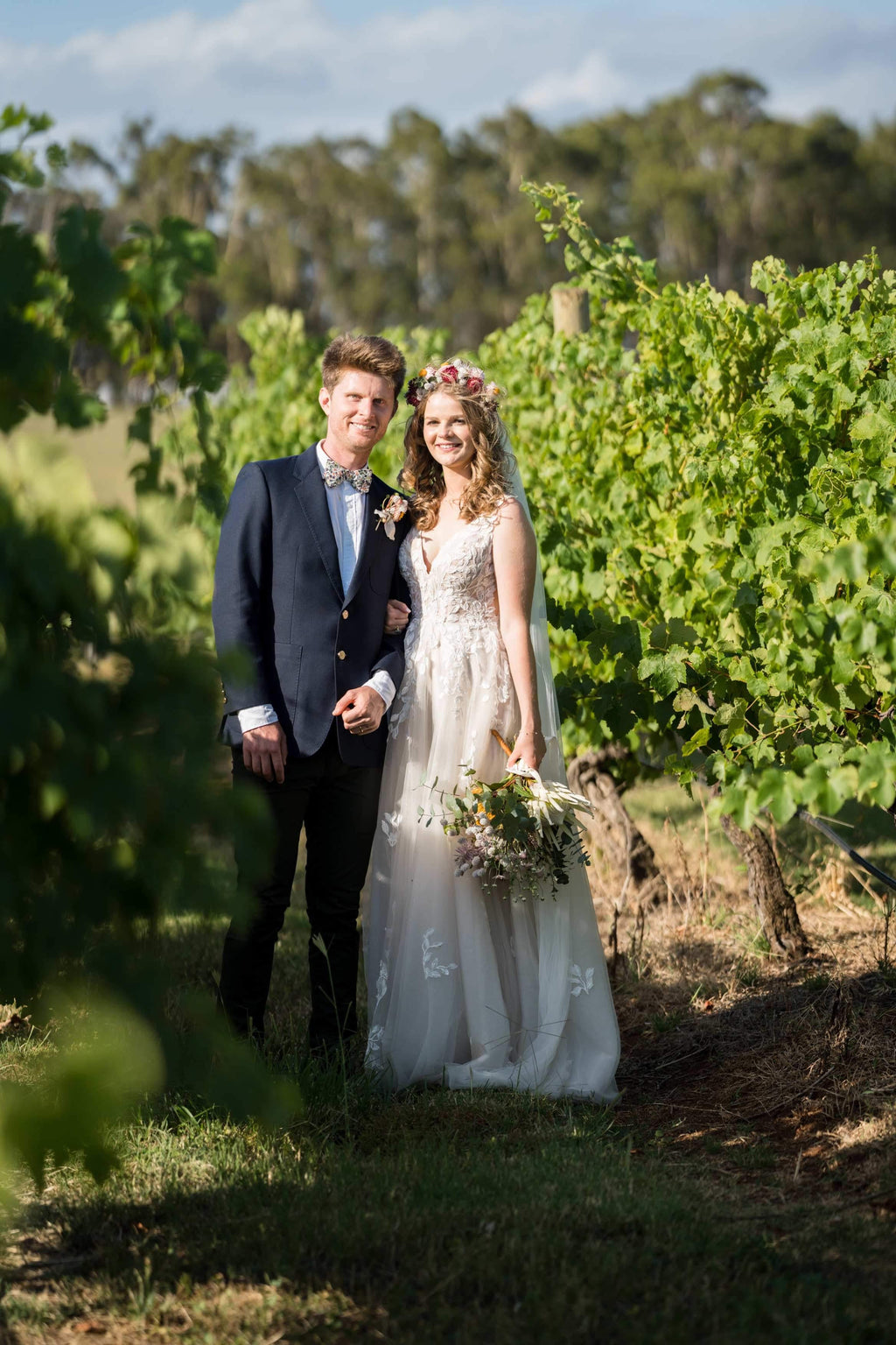 White April  Botanical Lace Gown- RL24215