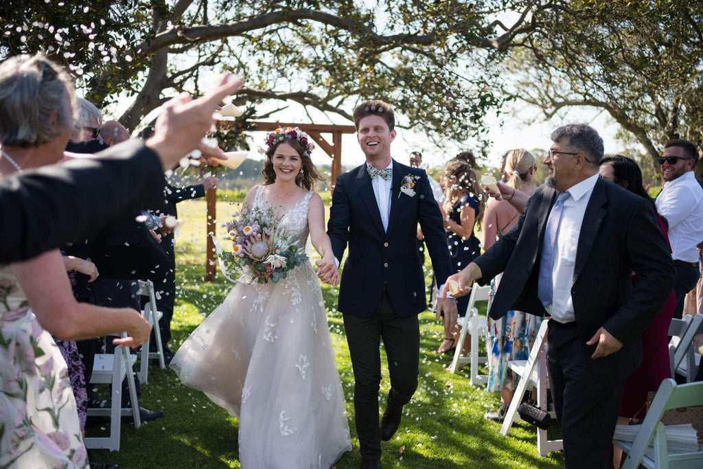 White April  Botanical Lace Gown- RL24215