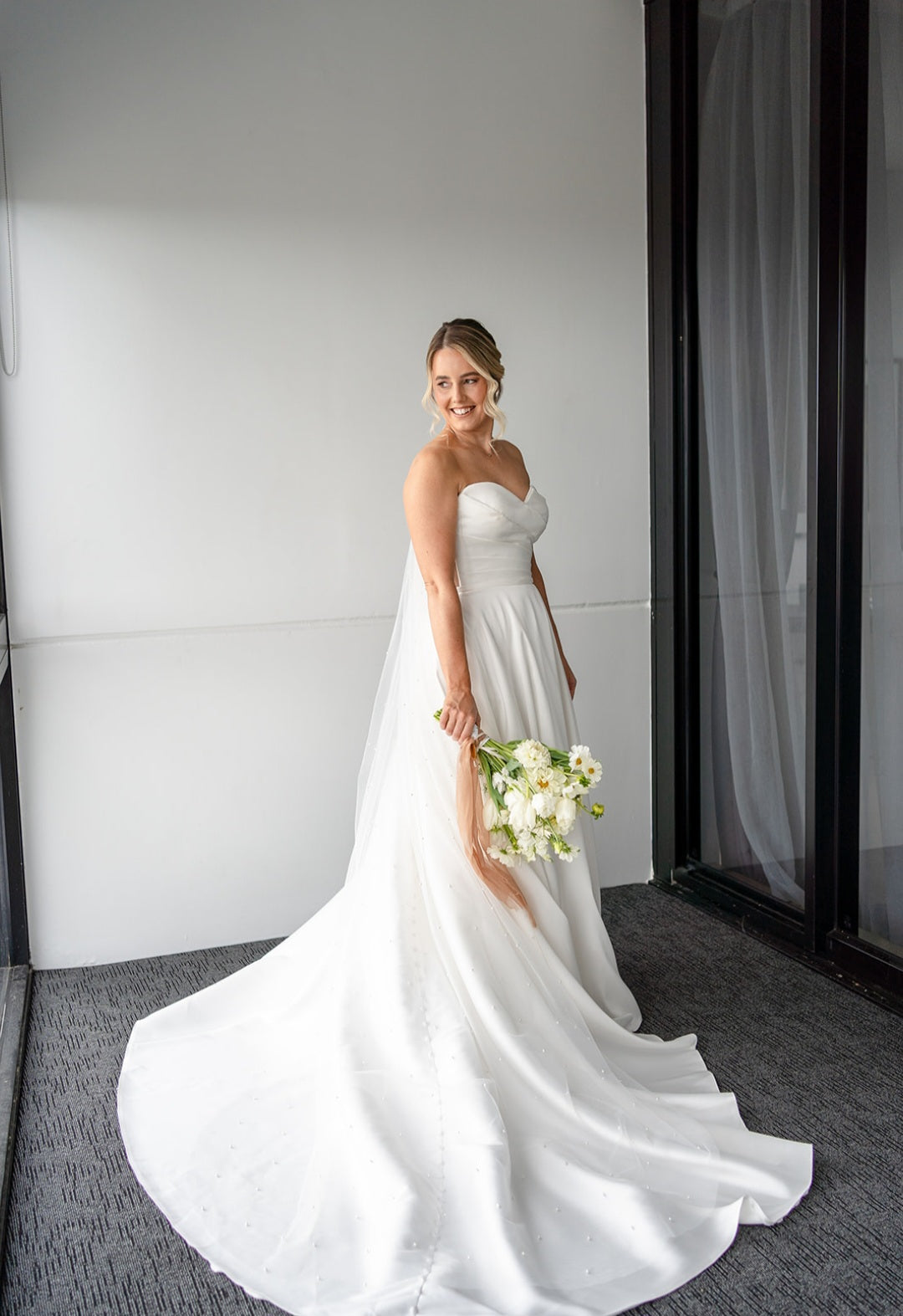 Madison James Satin Gown RL24240