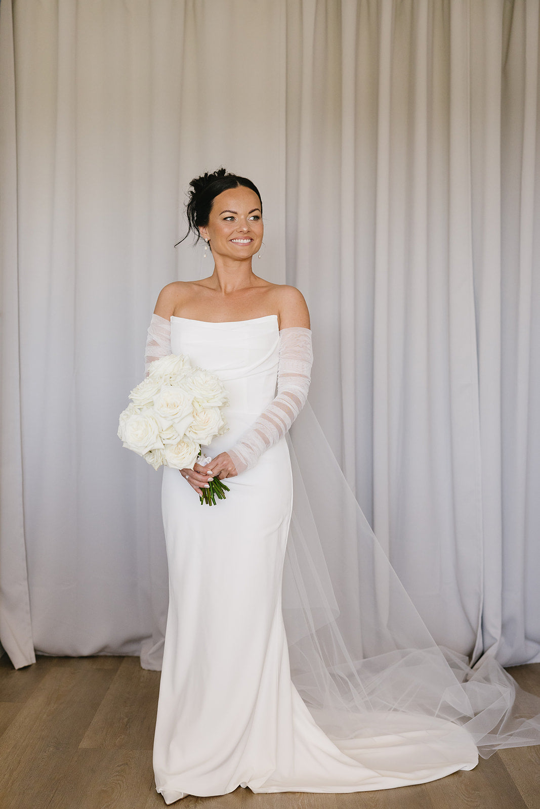 Kyha Lucia Crepe Wedding Gown