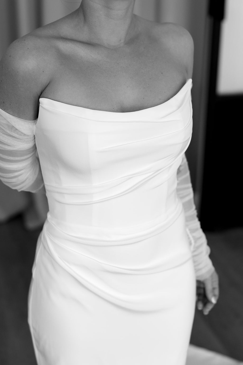 Kyha Lucia Crepe Wedding Gown