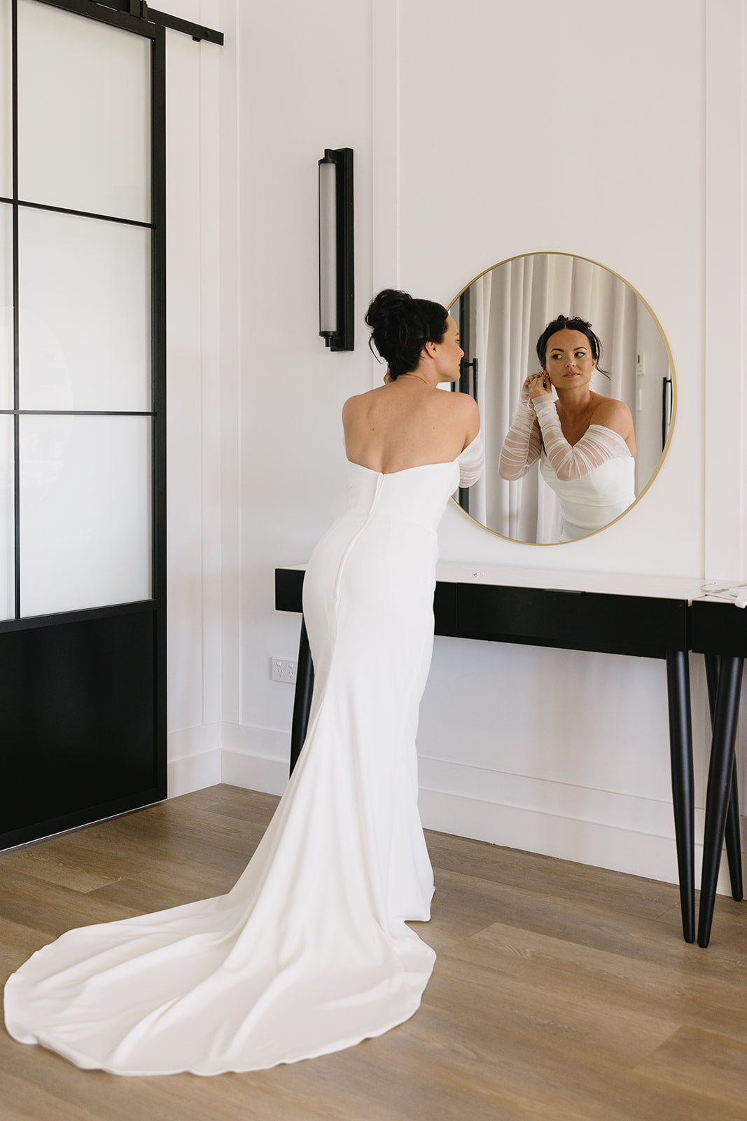 Kyha Lucia Crepe Wedding Gown