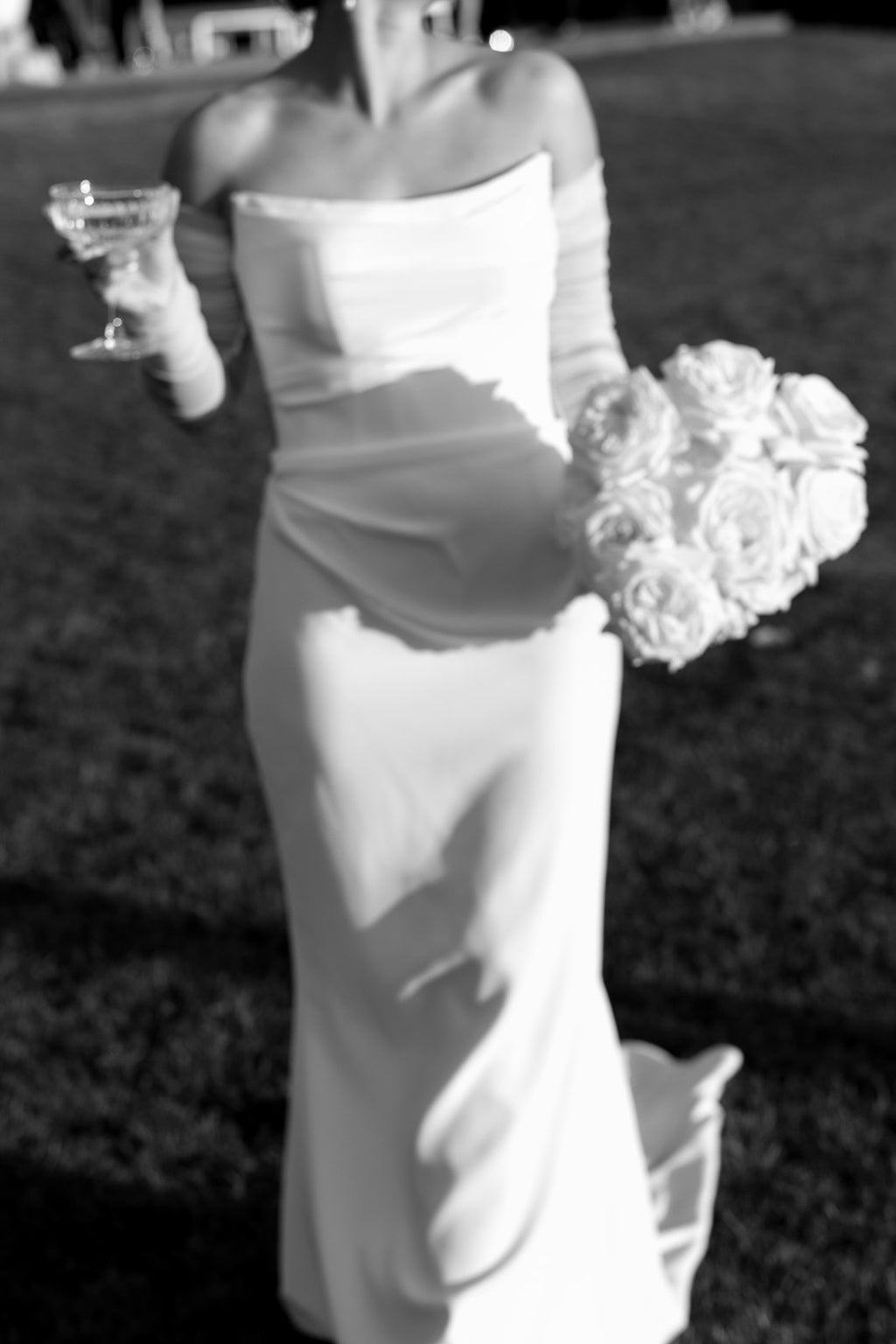 Kyha Lucia Crepe Wedding Gown