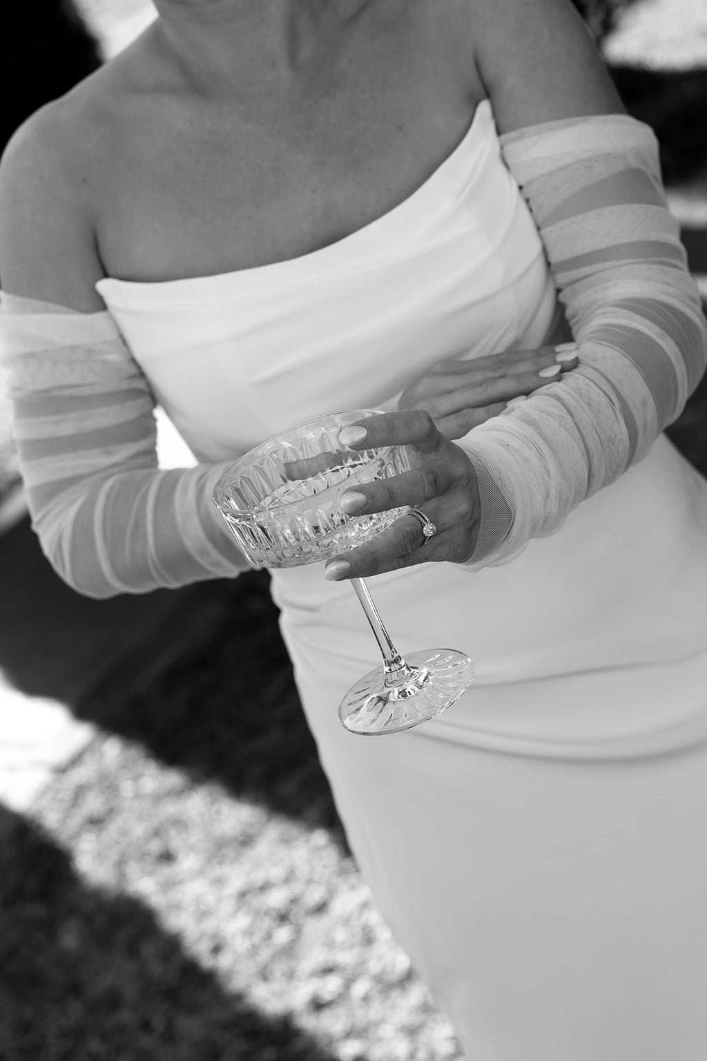 Kyha Lucia Crepe Wedding Gown