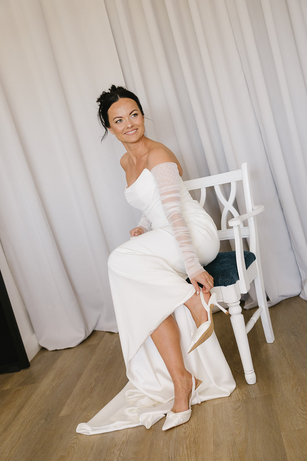 Kyha Lucia Crepe Wedding Gown