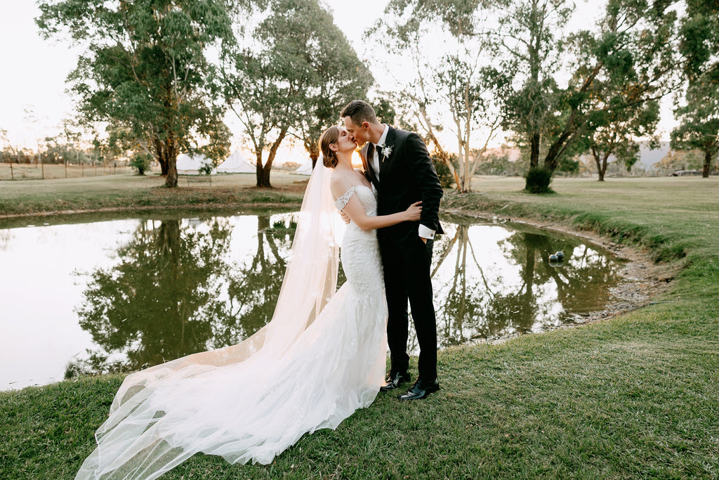 Kenneth Winston Lace Gown RL24400