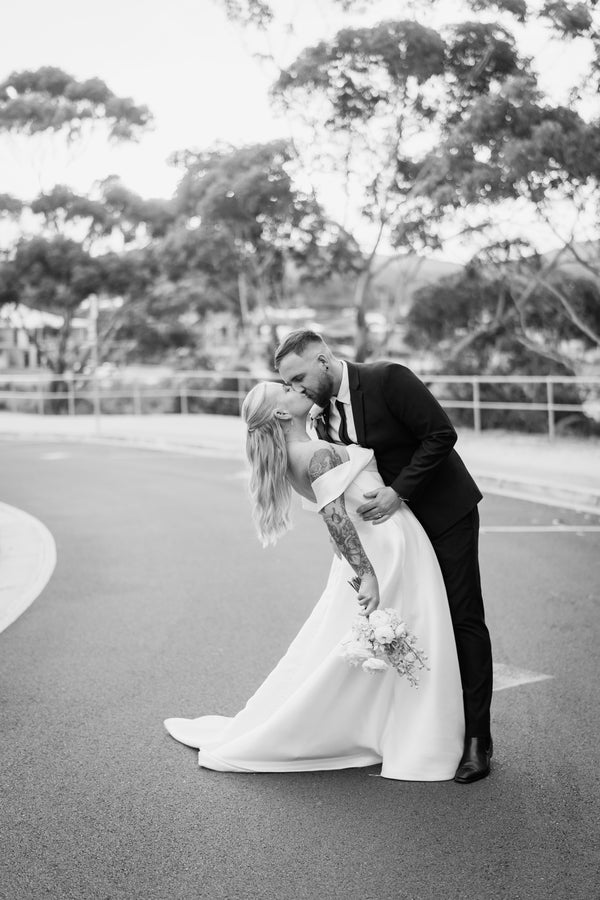 Hera Couture La belle Satin Gown RL24401